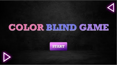 Color Blind Test - ActivePresenter