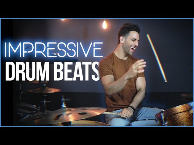 3 IMPRESSIVE Drum Beats (Try These!) - Drum Lesson | Drum Beats Online class=