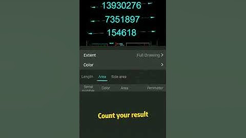 Try advanced features of measurement tools in DWG FastView for Mobile