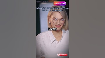 Mastering Perfectionism at Work: Balance & Satisfaction