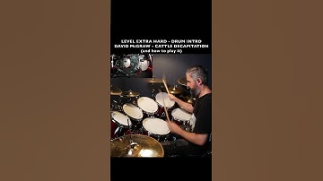Thumbnail of IMPOSSIBLE DRUM INTRO - CATTLE DECAPITATION - DAVID McGRAW - BE STILL OUR BLEEDING HEARTS