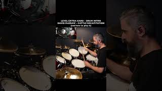 IMPOSSIBLE DRUM INTRO - CATTLE DECAPITATION - DAVID McGRAW - BE STILL OUR BLEEDING HEARTS