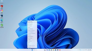 The Start Button Context Menu in Windows 11