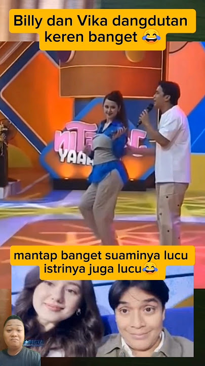 Billy dan Vika dangdutan keren banget😂#short#video#