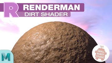 Renderman 23 Dirt Shader Tutorial