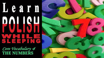 💯1.4 The Numbers │🇵🇱 Learn POLISH while sleeping!