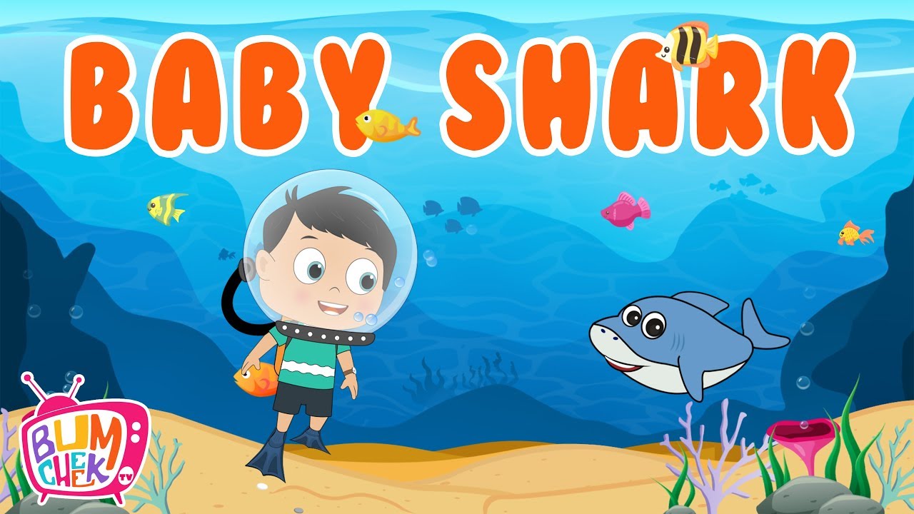 Baby Shark Nursery Rhyme: Bumcheek TV Nursery Rhymes & Kids Songs