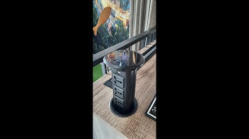 NHÀ THÔNG MINH MỸ THO- LED MIN | Ổ CẮM CẢM ỨNG ÂM BÀN ĐA NĂNG AZURA AUSTRALIA