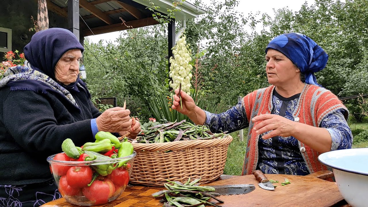 Yaşıl Lobyalı Türk Bulgur Plovu