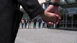 Walmart staff walkout against gun sales policy