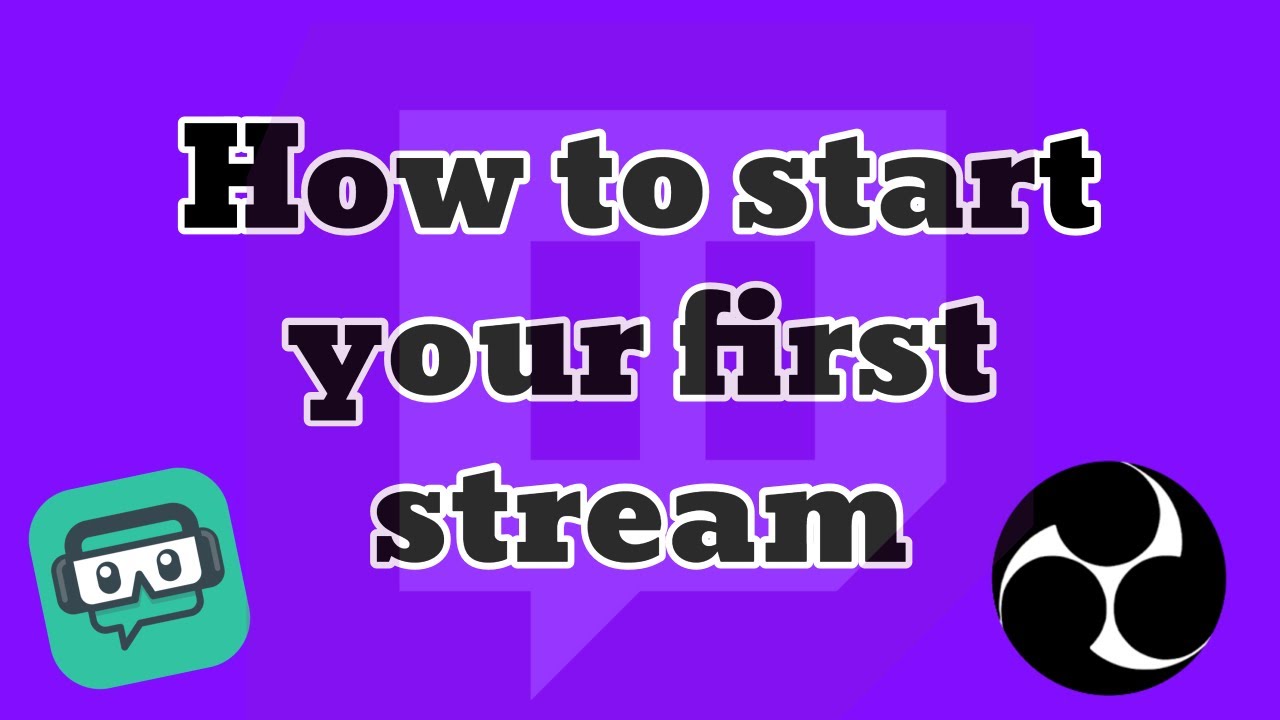 How to Set Up OBS to Begin Streaming (Twitch, Youtube, and Mixer) - YouTube