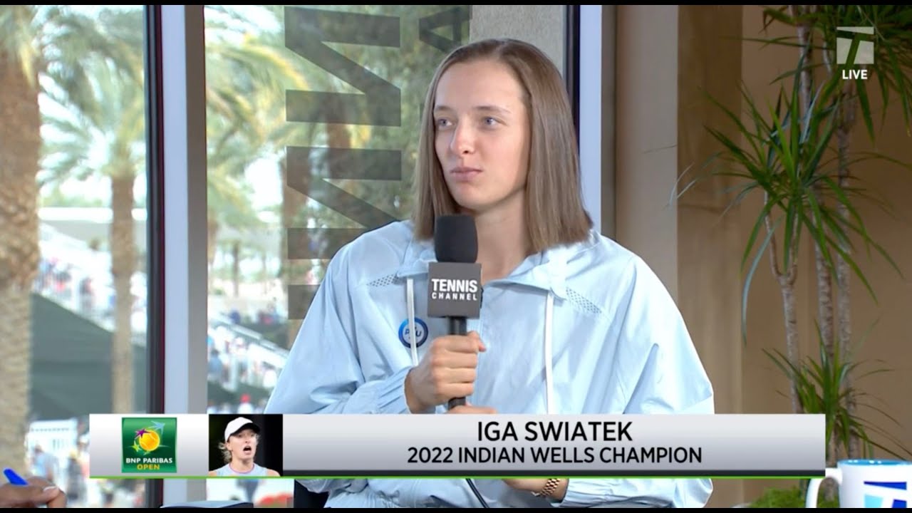 Iga Swiatek want to stay focused 2023 Indian Wells Second Round Win Interview