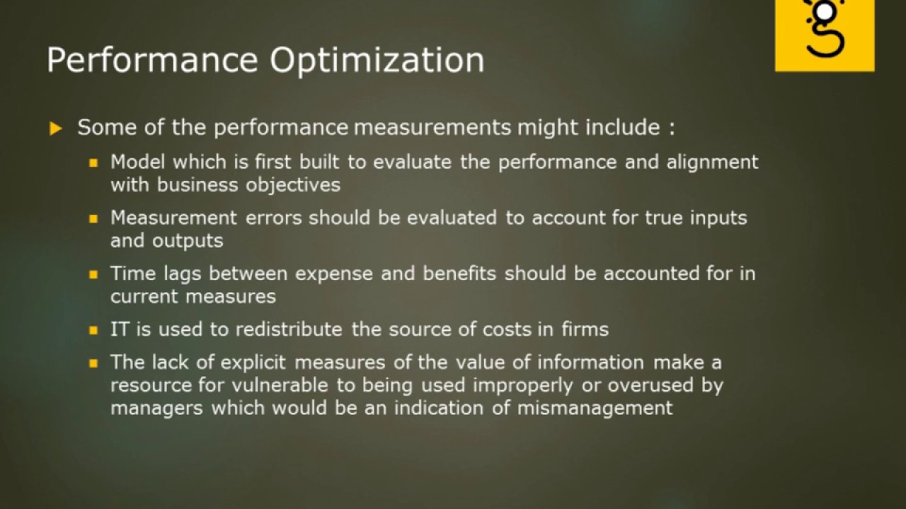 23. Performance Optimization - YouTube
