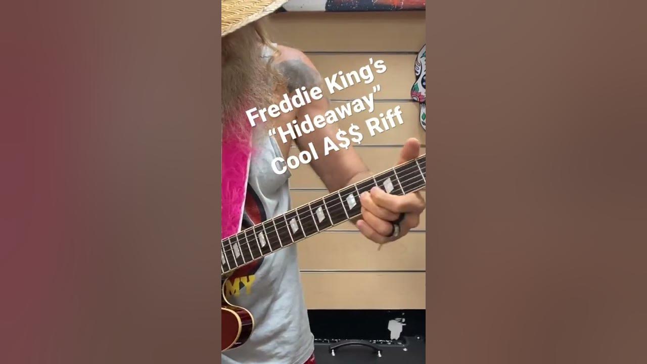 Freddie King’s “Hideaway” BEST blues riff w/Wayne Sorbelli guitar lesson #freddieking #hideaway Freddie King’s “Hideaway” BEST blues riff w/Wayne Sorbelli guitar lesson #freddieking #hideaway
