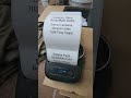 Phomemo label makers. Small, inkless thermal printer perfect for labeling leftover paint. #painting