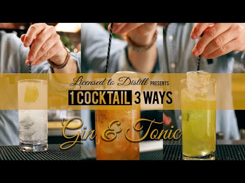 How to Make a Gin & Tonic 3 Ways