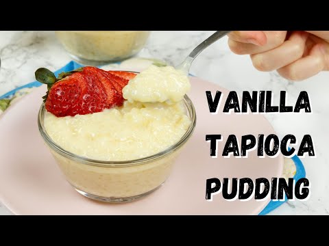 Homemade Vanilla Tapioca