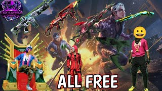 SARE BUNDLE, GUNSKINS FREE 😀|| Real mai || NEON X WARRIOR GAMING