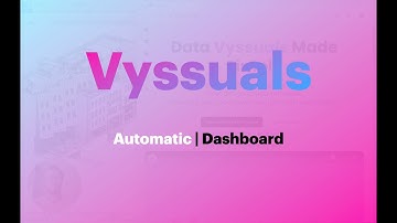 Vyssuals | Automatic Dashboards | Revit Data Visualisation