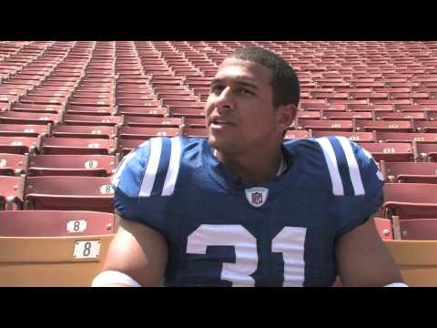 Upper Deck Interviews Donald Brown, NFL No. 27 Dra...