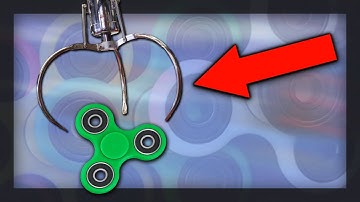 FIDGET SPINNER CLAW MACHINE WIN!!