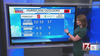 12-15 named storms predicted for 2025 Atlantic hurricane season