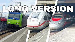 Züge gucken #1 - long version - Basel SBB 03.2024