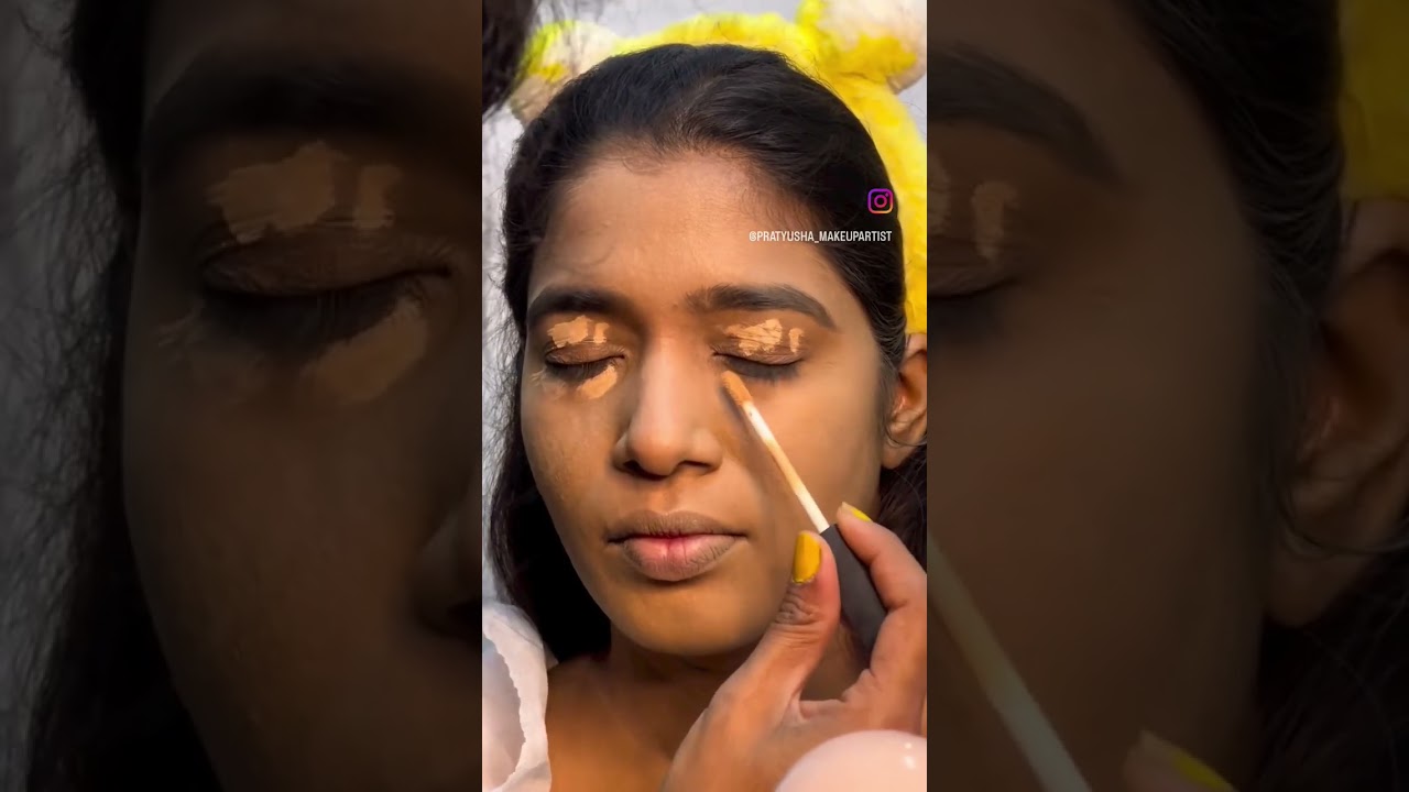 Sweat proof makeup for wedding bride 👑