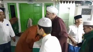 Abuya Al Habib Hamid Bin Abdullah Al Kaff  Dalam Acara Peringatan Maulid Nabi Di Mushola Nur Qolbi