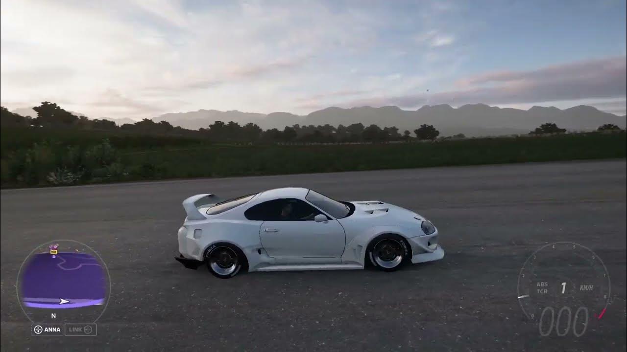 Forza Horizon 5 Toyota Supra RZ with KRC Japan Body Kit, max speed 362