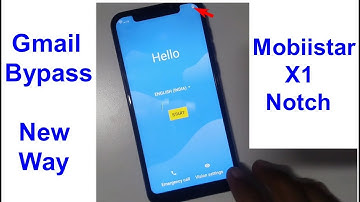 Mobiistar X1 Notch Gmail Bypass And Frp Reset New Trick