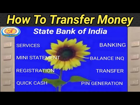 How To Transfer Money Through/by ATM/Crdit/Debit/Visa Card/Saad Ahmed
