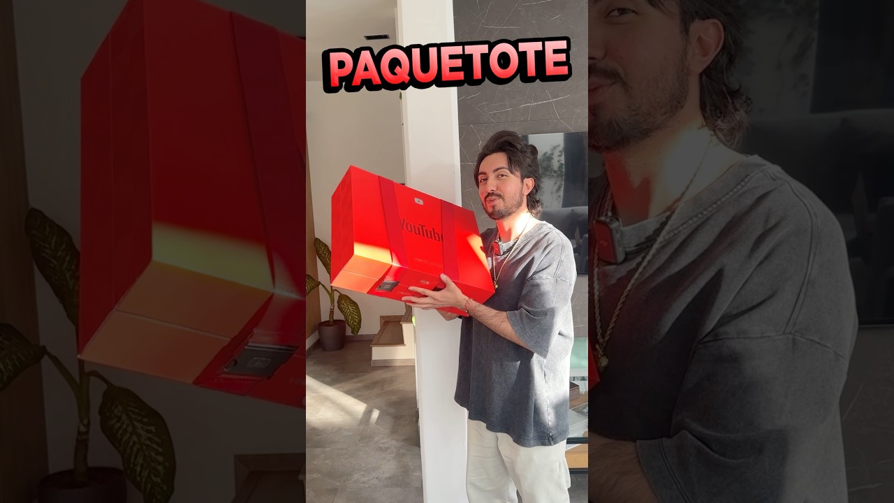YouTube me envió PAQUETE SORPRESA