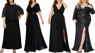 Stunning And Elegant Trendy long black formal dresses plus size Ideas 2023