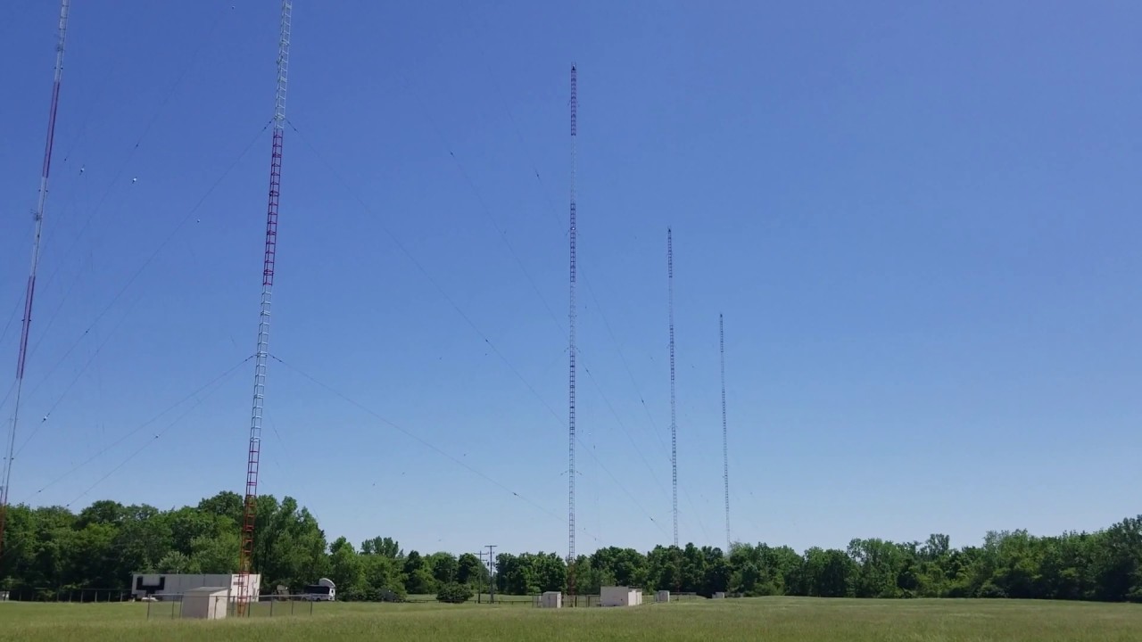 WMNI Radio Towers Powerful Music Radio Station " video shorts " YouTube