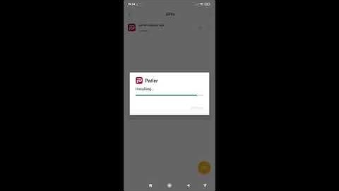 How to Install the Parler App on Android (without Google Play store!)