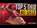 Top 5 Best Town Hall 10 Attacks Without Siege
