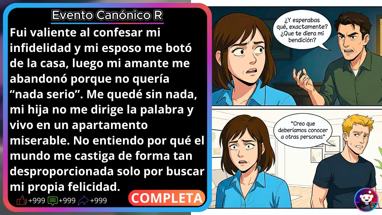 Confesé mi infidelidad y mi esposo me echó de casa y mi amante me dejó porque no quería “nada serio”