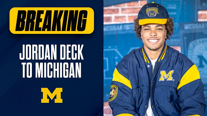 BREAKING: Michigan FLIPS 4-star Baylor DB commit Jordan Deck out of Texas I Wolverines I #goblue