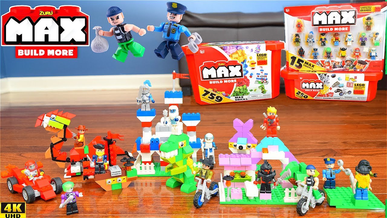 Zuru Max Build More Building Blocks Toys For Kids Walmart