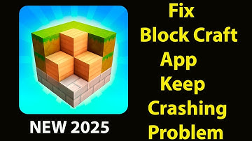 Fix Block Craft 3D Keeps Crashing | Fix Block Craft 3DKeeps Freezing | ASP 24
