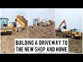 Building a driveway so i can build my new shop and home