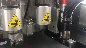 IECHO 1KW router Acrylic cutting with the auto changing tool function