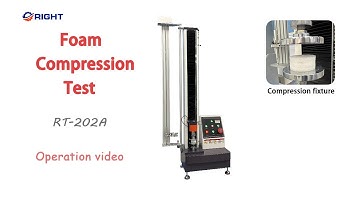 Foam Compression Test Operation Video--RT-202A