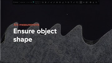 Measure archs directly on digital microscope with Measurement software from TAGARNO