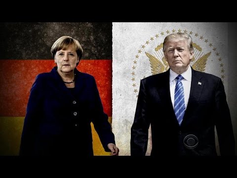 Trump and Merkel