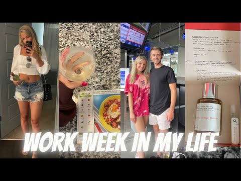 UNEDITED WORK WEEK IN MY LIFE | CAROLINE QUINN