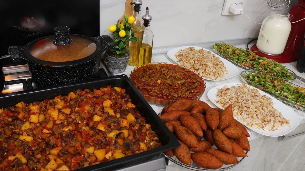 İftar Davet Menüm -  Tatlısından Anayemeğine Çorbası Hepsi Burda - TADIMIZTUZUMUZ