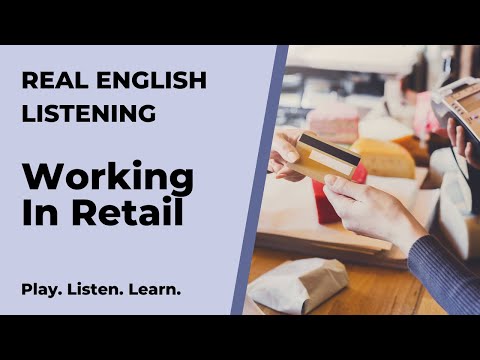 English for work - working in retail