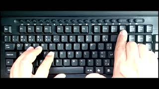 digitação - Entenda como funciona o teclado